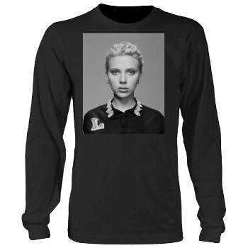 Scarlett Johansson Men's Heavy Long Sleeve TShirt