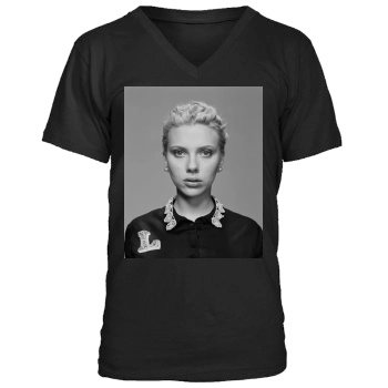 Scarlett Johansson Men's V-Neck T-Shirt