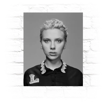 Scarlett Johansson Metal Wall Art