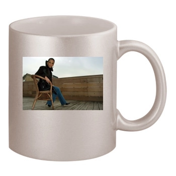 Alicia Keys 11oz Metallic Silver Mug