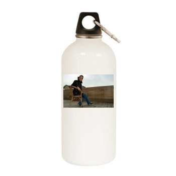 Alicia Keys White Water Bottle With Carabiner