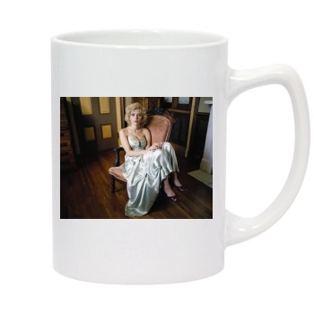 Scarlett Johansson 14oz White Statesman Mug