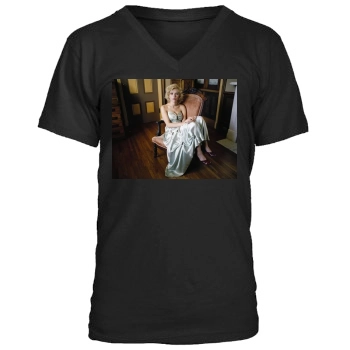 Scarlett Johansson Men's V-Neck T-Shirt