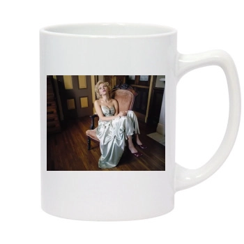 Scarlett Johansson 14oz White Statesman Mug