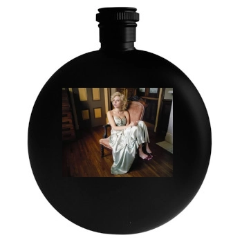 Scarlett Johansson Round Flask