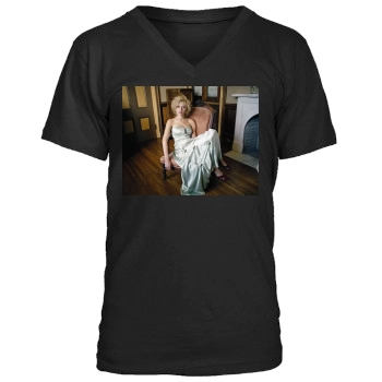 Scarlett Johansson Men's V-Neck T-Shirt