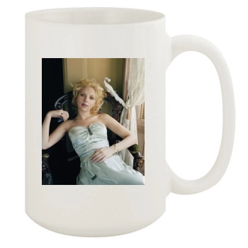 Scarlett Johansson 15oz White Mug