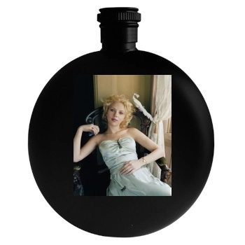 Scarlett Johansson Round Flask