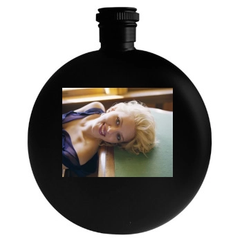 Scarlett Johansson Round Flask