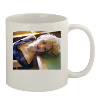 Scarlett Johansson 11oz White Mug