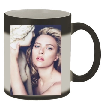 Scarlett Johansson Color Changing Mug