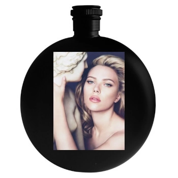 Scarlett Johansson Round Flask