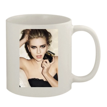 Scarlett Johansson 11oz White Mug