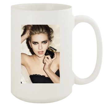 Scarlett Johansson 15oz White Mug