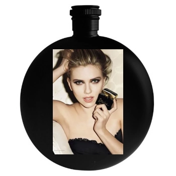 Scarlett Johansson Round Flask