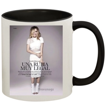 Scarlett Johansson 11oz Colored Inner & Handle Mug