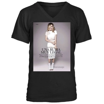 Scarlett Johansson Men's V-Neck T-Shirt