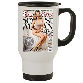 Scarlett Johansson Stainless Steel Travel Mug