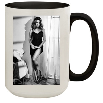 Scarlett Johansson 15oz Colored Inner & Handle Mug