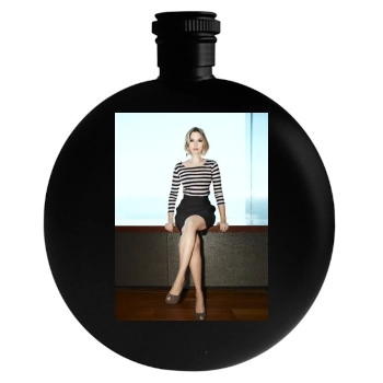 Scarlett Johansson Round Flask