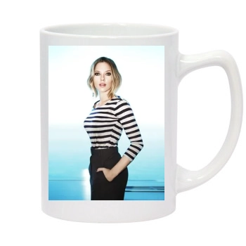 Scarlett Johansson 14oz White Statesman Mug