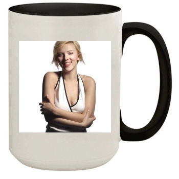 Scarlett Johansson 15oz Colored Inner & Handle Mug