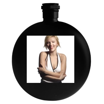 Scarlett Johansson Round Flask