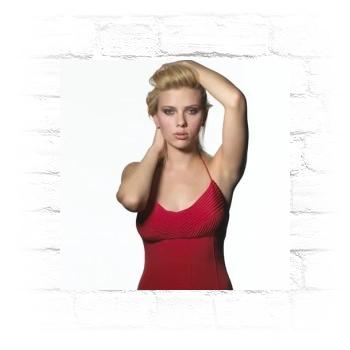 Scarlett Johansson Metal Wall Art