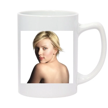 Scarlett Johansson 14oz White Statesman Mug