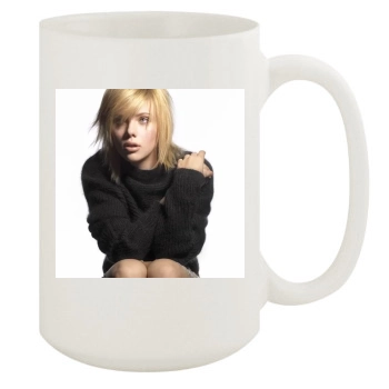 Scarlett Johansson 15oz White Mug