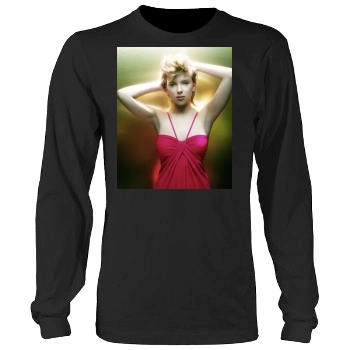 Scarlett Johansson Men's Heavy Long Sleeve TShirt