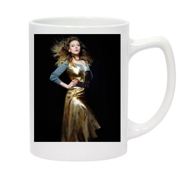 Scarlett Johansson 14oz White Statesman Mug