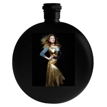 Scarlett Johansson Round Flask