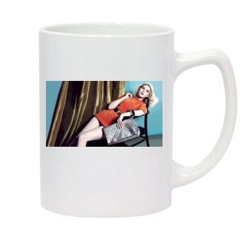 Scarlett Johansson 14oz White Statesman Mug