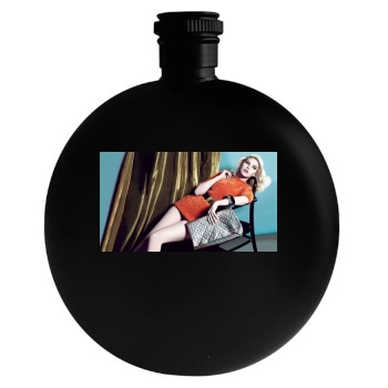 Scarlett Johansson Round Flask