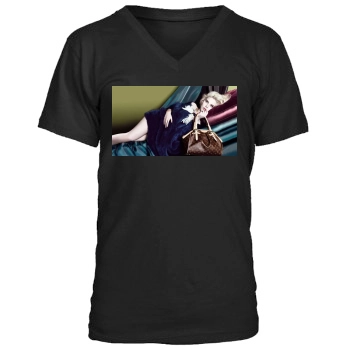 Scarlett Johansson Men's V-Neck T-Shirt