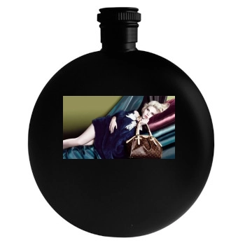 Scarlett Johansson Round Flask