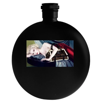 Scarlett Johansson Round Flask