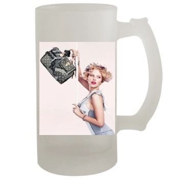 Scarlett Johansson 16oz Frosted Beer Stein