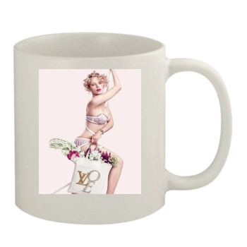 Scarlett Johansson 11oz White Mug