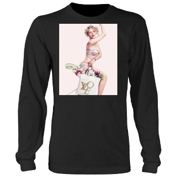 Scarlett Johansson Men's Heavy Long Sleeve TShirt