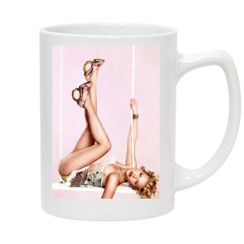 Scarlett Johansson 14oz White Statesman Mug