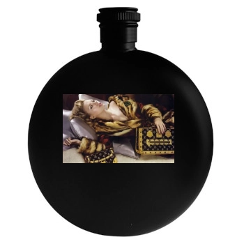 Scarlett Johansson Round Flask