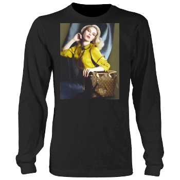 Scarlett Johansson Men's Heavy Long Sleeve TShirt