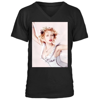 Scarlett Johansson Men's V-Neck T-Shirt