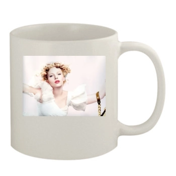 Scarlett Johansson 11oz White Mug