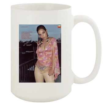 Alicia Keys 15oz White Mug