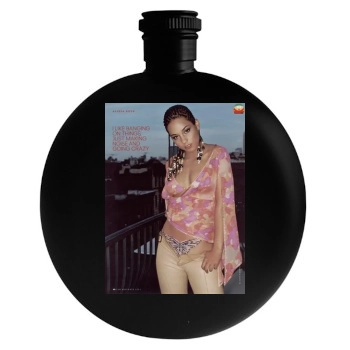 Alicia Keys Round Flask