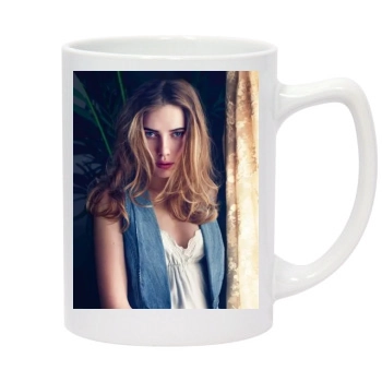 Scarlett Johansson 14oz White Statesman Mug