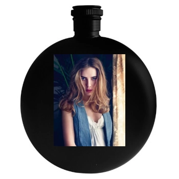 Scarlett Johansson Round Flask